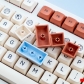 Mars 104+39 XDA-like Profile Keycap Set Cherry MX PBT Dye-subbed for Mechanical Gaming Keyboard